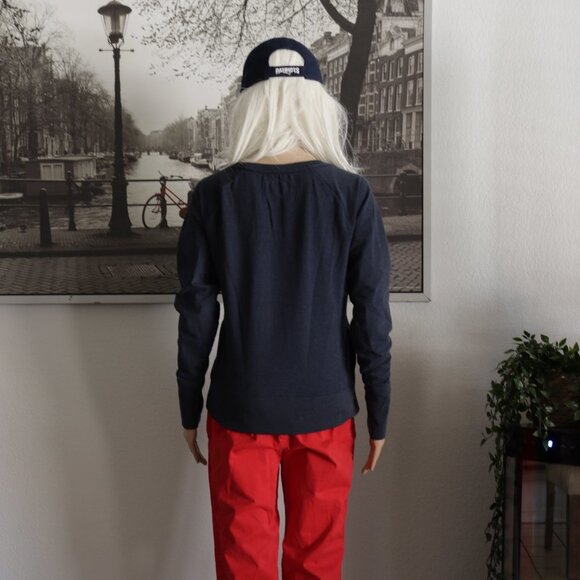 '47 FORWARD NFL Seattle Seahawks Sweater Tee TOP SP S blue - Picture 3 of 9